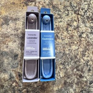 Room Essentials Lavender and Cashmere Incense Set